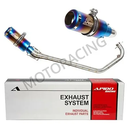 ΕΞΑΤΜΙΣΗ SYM VF 185ie Euro 5 ΜΠΛΕ APIDO