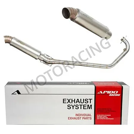 ΕΞΑΤΜΙΣΗ SYM VF 185ie Euro 5 ΑΣΗΜΙ APIDO