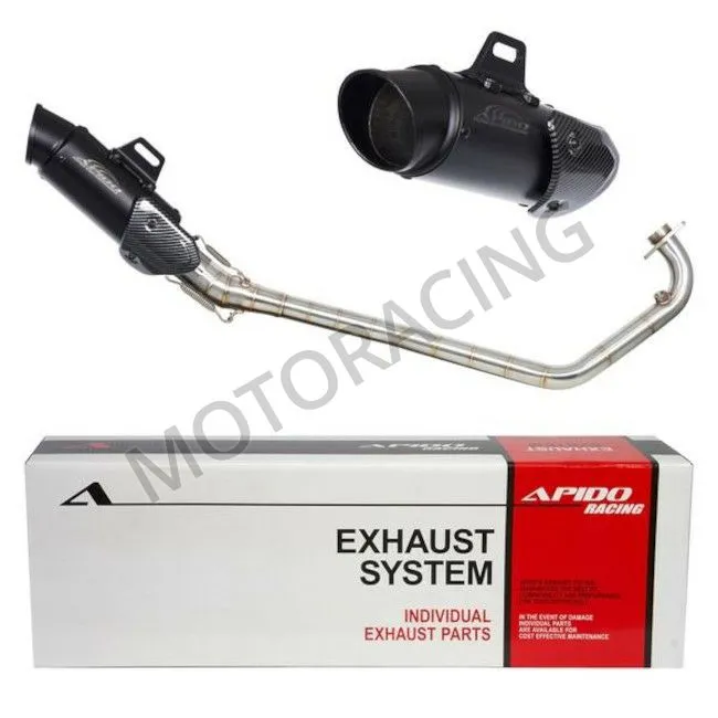 ΕΞΑΤΜΙΣΗ SYM VF 185ie Euro 5 ΜΑΥΡΗ APIDO