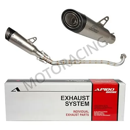 ΕΞΑΤΜΙΣΗ YAMAHA CRYPTON S-115 '18 ΑΣΗΜΙ APIDO