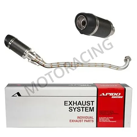 ΕΞΑΤΜΙΣΗ YAMAHA CRYPTON S-115 '18 ΜΑΥΡΗ APIDO