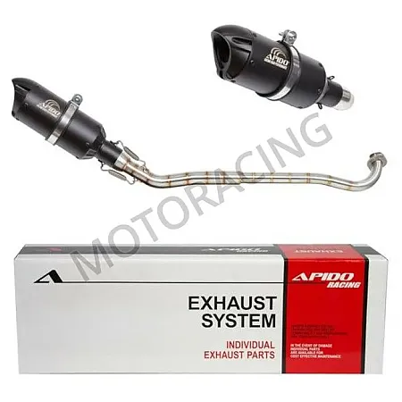 ΕΞΑΤΜΙΣΗ YAMAHA CRYPTON S-115 '18 ΜΑΥΡΗ APIDO