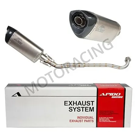 ΕΞΑΤΜΙΣΗ YAMAHA CRYPTON S-115 '18 ΑΣΗΜΙ APIDO