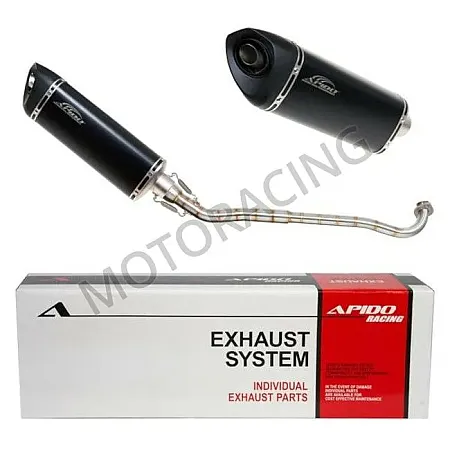 ΕΞΑΤΜΙΣΗ YAMAHA CRYPTON S-115 '18 ΜΑΥΡΗ APIDO