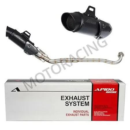 ΕΞΑΤΜΙΣΗ YAMAHA CRYPTON S-115 '18 ΜΑΥΡΗ APIDO