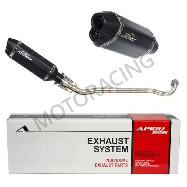 ΕΞΑΤΜΙΣΗ YAMAHA CRYPTON S-115 '18 ΜΑΥΡΗ APIDO