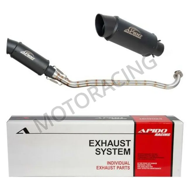 ΕΞΑΤΜΙΣΗ YAMAHA CRYPTON S-115 '18 ΜΑΥΡΗ APIDO