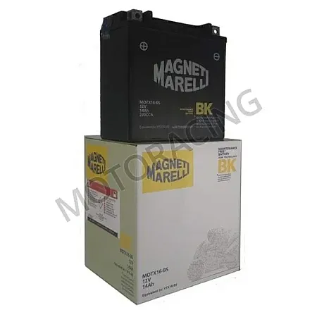 ΜΠΑΤΑΡΙΑ TRIUMPH TIGER 800 XC 11'-16' / PIAGGIO MP3 400 ie LT 08'-10' / GILERA FUOCO 500 ie 07'-11' MAGNETI MARELLI 12V 14Ah MOTX16-BS ΜΕ ΥΓΡΑ