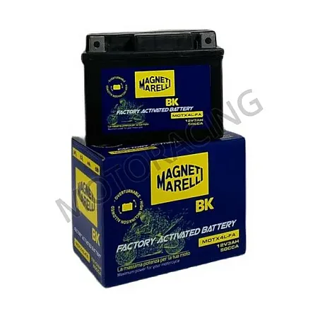ΜΠΑΤΑΡΙΑ KTM EXC 250 ENDURO 05'-15' / EXC 200 98'-15' / HONDA XR 250R 90'-04' MAGNETI MARELLI 12V 3Ah MOTX4L-FA GEL