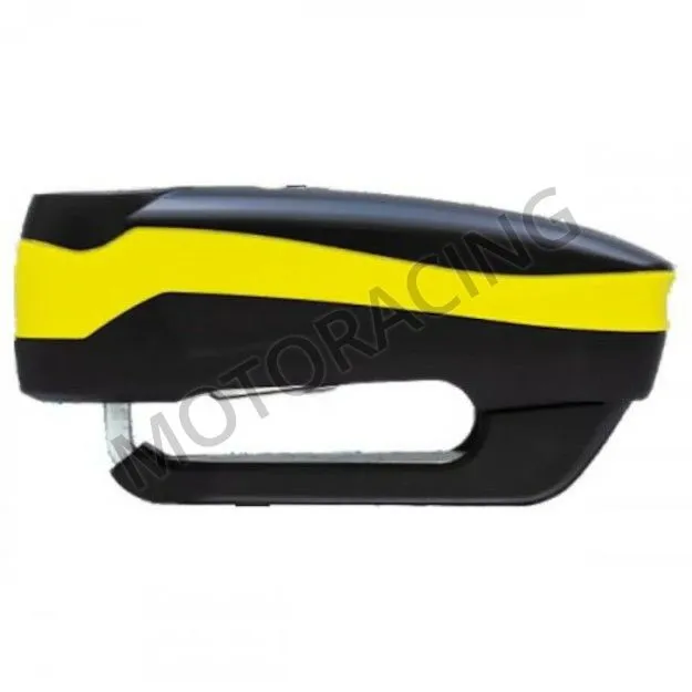 ΚΛΕΙΔΑΡΙΑ ΜΗΧΑΝΗΣ ΔΙΣΚΟΠΛΑΚΑΣ ΜΕ ΣΥΝΑΓΕΡΜΟ ABUS (7000RS1) ΜΑΥΡΗ-ΚΙΤΡΙΝΗ