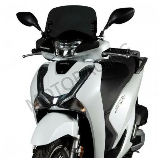 ΖΕΛΑΤΙΝΑ / ΠΑΡΜΠΡΙΖ HONDA SH 125 ABS / SH 150 ABS '17-'18 DARK SMOKE MALOSSI 450X350mm