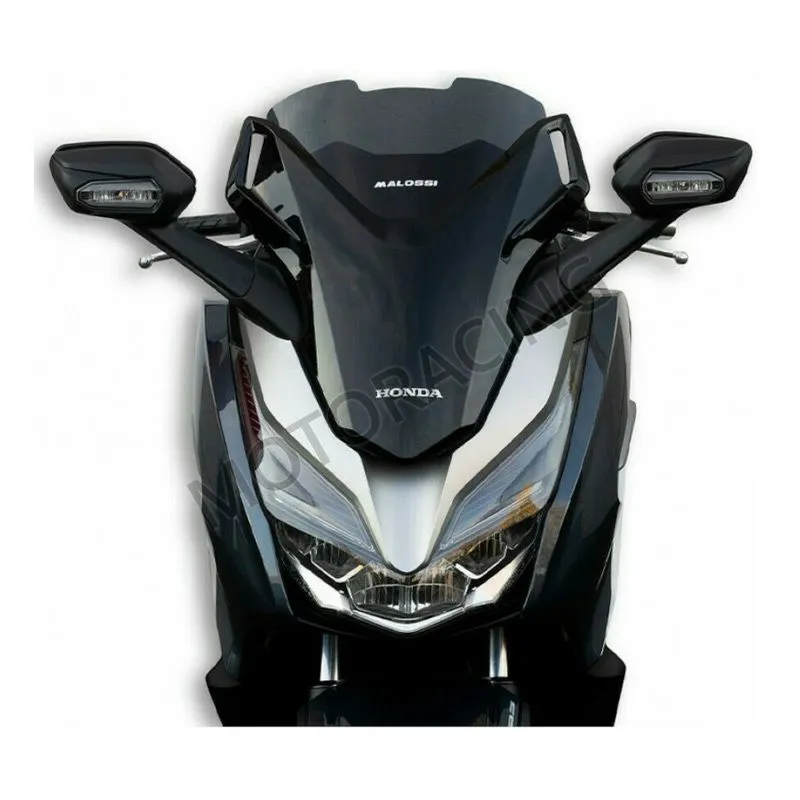 ΖΕΛΑΤΙΝΑ / ΠΑΡΜΠΡΙΖ HONDA FORZA 300 ABS '18-'20 DARK SMOKE MALOSSI 395X400mm