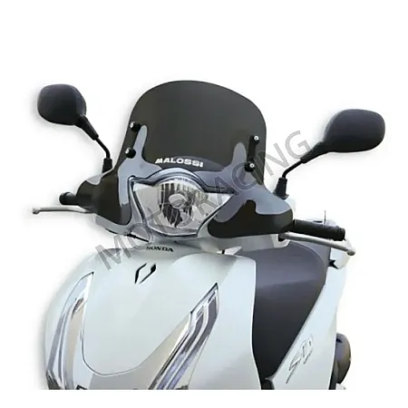 ΖΕΛΑΤΙΝΑ / ΠΑΡΜΠΡΙΖ HONDA SH 125 14' / SH 150 13'-15' DARK SMOKE MALOSSI 478X367mm