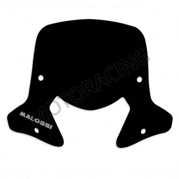 ΖΕΛΑΤΙΝΑ / ΠΑΡΜΠΡΙΖ HONDA SH 300ie '07-'10 DARK SMOKE MALOSSI 466X357mm