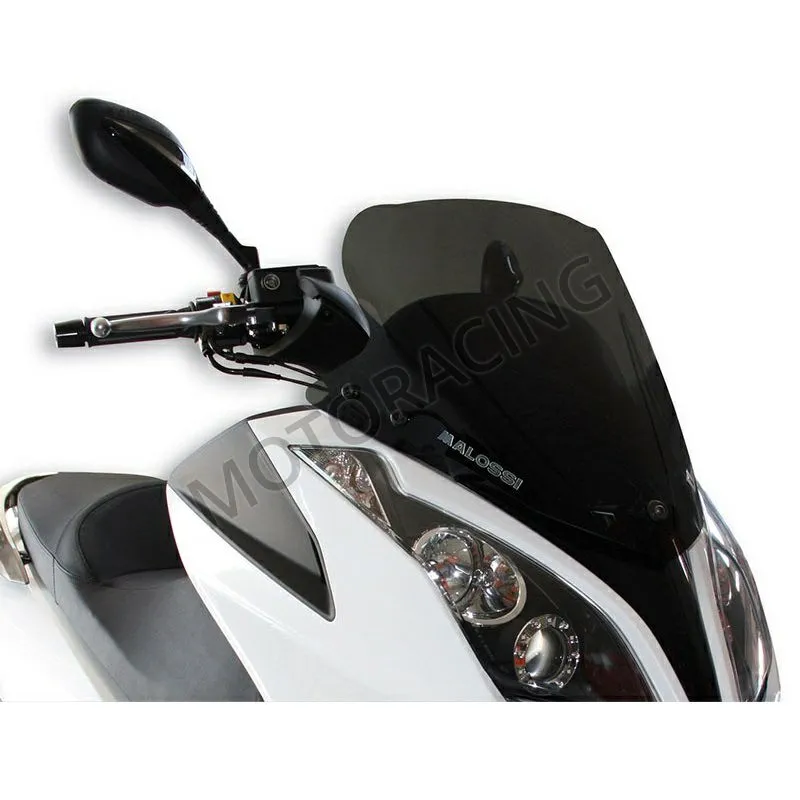 ΖΕΛΑΤΙΝΑ / ΠΑΡΜΠΡΙΖ KYMCO DOWN TOWN 300 ie '09-'17 / DOWN TOWN 125 09'-17' DARK SMOKE MALOSSI 445X430mm