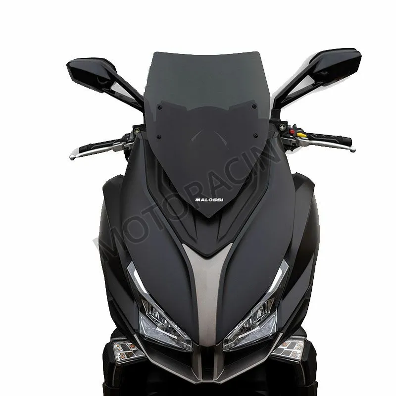 ΖΕΛΑΤΙΝΑ / ΠΑΡΜΠΡΙΖ KYMCO XCITING S 400i ABS/TCS NOODOE E5 '22 DARK SMOKE MALOSSI 320X460mm