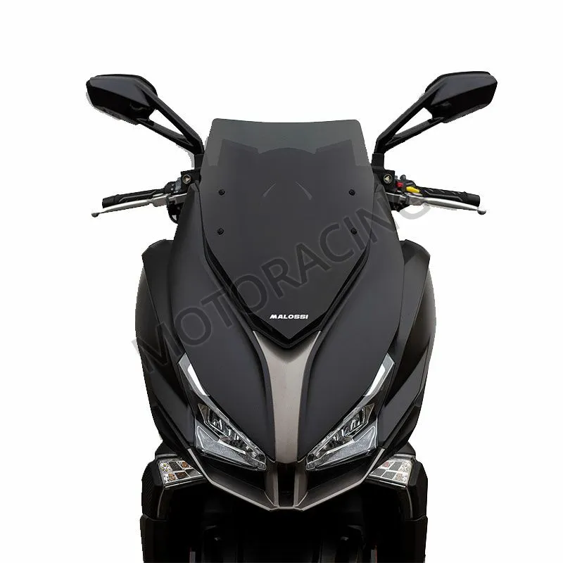 ΖΕΛΑΤΙΝΑ / ΠΑΡΜΠΡΙΖ KYMCO XCITING S 400i ABS/TCS NOODOE E5 '22 DARK SMOKE MALOSSI 320X460mm