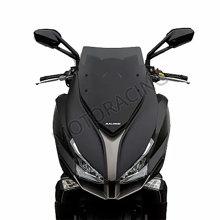 ΖΕΛΑΤΙΝΑ / ΠΑΡΜΠΡΙΖ KYMCO XCITING S 400i ABS/TCS NOODOE E5 '22 DARK SMOKE MALOSSI 320X460mm