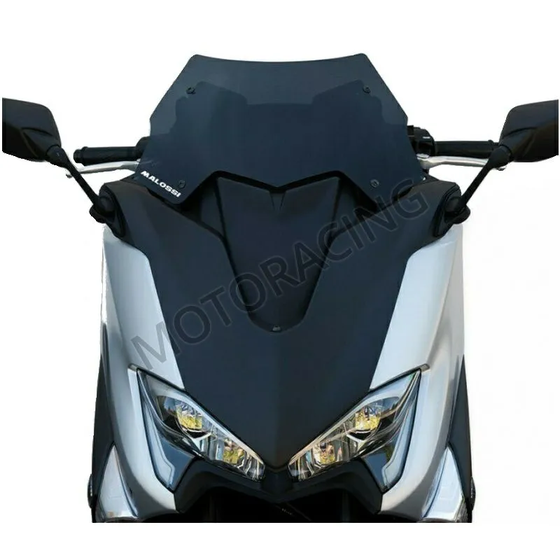 ΖΕΛΑΤΙΝΑ / ΠΑΡΜΠΡΙΖ YAMAHA T-MAX 530ie DX/SX '17-'19 / T-MAX A 530 17'-19' DARK SMOKE MALOSSI 450X280mm