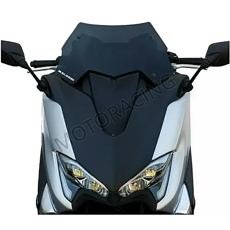 ΖΕΛΑΤΙΝΑ / ΠΑΡΜΠΡΙΖ YAMAHA T-MAX 530ie DX/SX '17-'19 / T-MAX A 530 17'-19' DARK SMOKE MALOSSI 450X280mm