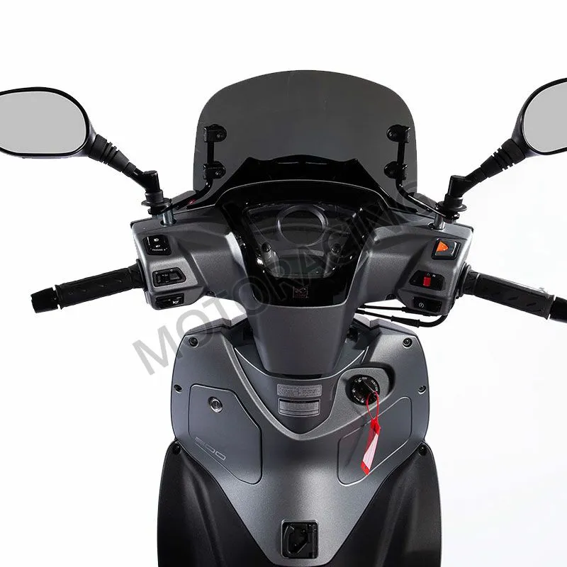 ΖΕΛΑΤΙΝΑ / ΠΑΡΜΠΡΙΖ KYMCO PEOPLE-S 300i NOODOE 22' DARK SMOKE MALOSSI 495X315mm