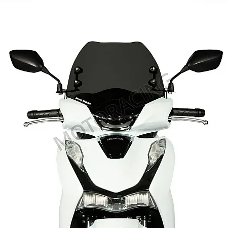 ΖΕΛΑΤΙΝΑ / ΠΑΡΜΠΡΙΖ HONDA SH 125 ie ABS / SH 150 ie ABS '20-'21 DARK SMOKE MALOSSI 390X285mm