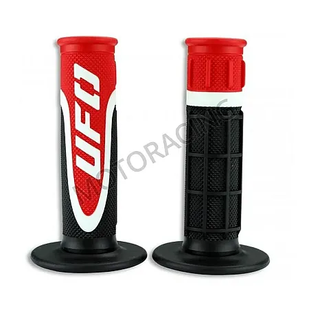 ΧΕΙΡΟΛΑΒΕΣ MOTOCROSS & ENDURO AXIOM ΜΑΥΡΟ-ΚΟΚΚΙΝΟ UFO MA01825-070