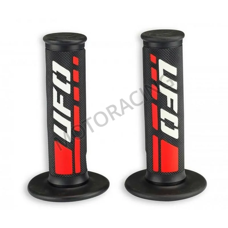 ΧΕΙΡΟΛΑΒΕΣ MOTOCROSS & ENDURO TRAX ΜΑΥΡΟ-ΚΟΚΚΙΝΟ UFO MA01827-B