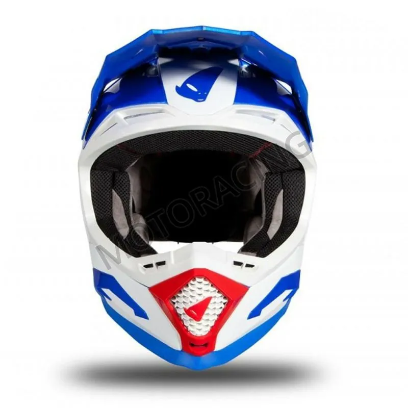 ΚΡΑΝΟΣ MOTOCROSS & ENDURO OFF ROAD ΜΠΛΕ-ΛΕΥΚΟ-ΚΟΚΚΙΝΟ UFO HE168