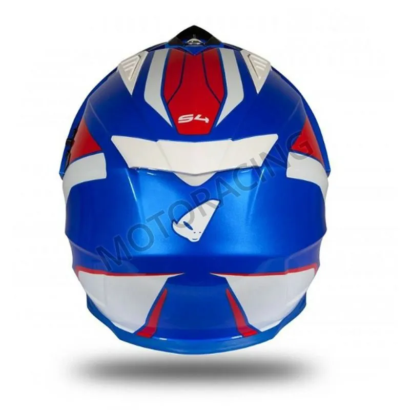 ΚΡΑΝΟΣ MOTOCROSS & ENDURO OFF ROAD ΜΠΛΕ-ΛΕΥΚΟ-ΚΟΚΚΙΝΟ UFO HE181