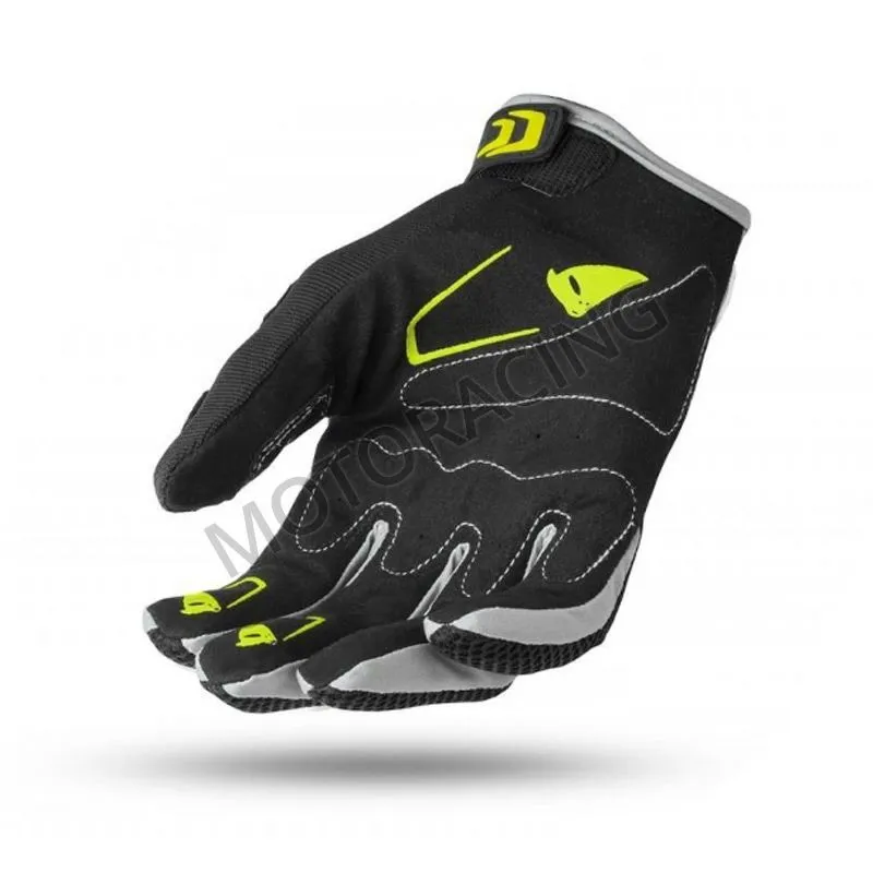 ΓΑΝΤΙΑ MOTOCROSS & ENDURO IRIDIUM ΜΑΥΡΟ-FLUO-ΚΙΤΡΙΝΟ UFO GU04535