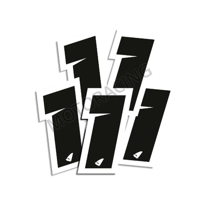 ΑΥΤΟΚΟΛΛΗΤΑ ΜΗΧΑΝΗΣ MOTOCROSS & ENDURO RACING Νo. 1 ΜΑΥΡΑ  UFO AD02481-K1