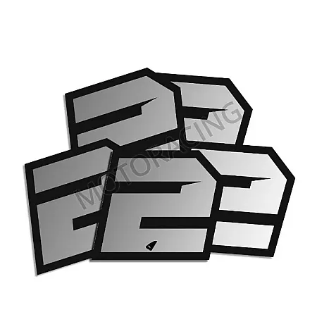 ΑΥΤΟΚΟΛΛΗΤΑ ΜΗΧΑΝΗΣ MOTOCROSS & ENDURO RACING Νo. 2 ΑΣΗΜΙ UFO AD02481-S2