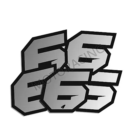 ΑΥΤΟΚΟΛΛΗΤΑ ΜΗΧΑΝΗΣ MOTOCROSS & ENDURO RACING Νo. 6 ΑΣΗΜΙ UFO AD02481-S6