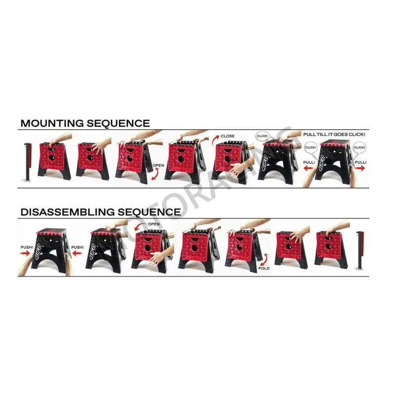 ΣΤΑΝΤ MOTOCROSS & ENDURO ΑΝΑΔΙΠΛΟΥΜΕΝΟ ΜΑΥΡΟ-ΠΡΑΣΙΝΟ UFO AC02428