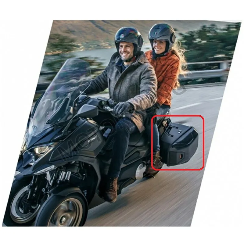ΒΑΛΙΤΣΕΣ ΠΛΑΪΝΕΣ KYMCO CV3 550 NOODOE E5 23' ΜΑΥΡΕΣ 2 ΤΜΧ ΓΝΗΣΙΕΣ