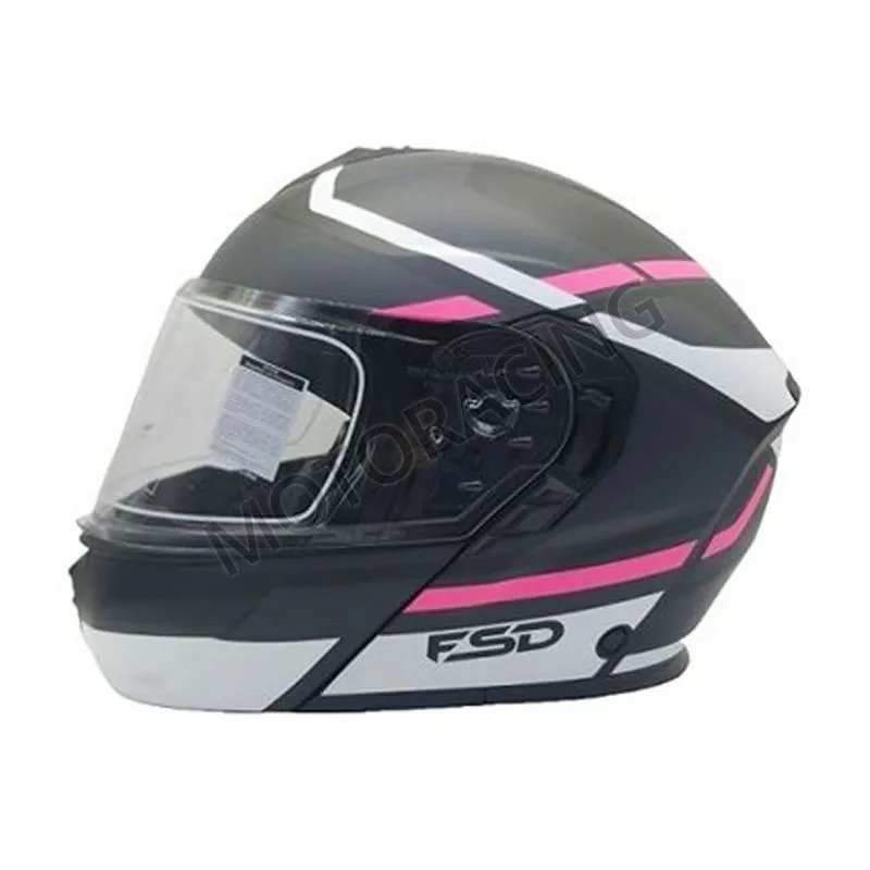 ΚΡΑΝΟΣ ΜΗΧΑΝΗΣ ΣΠΑΣΤΟ FSD 917 ΜΑΥΡΟ-ΡΟΖ ΜΑΤ ΜΕ ΕΣΩΤΕΡΙΚΗ ΖΕΛΑΤΙΝΑ ΦΙΜΕ