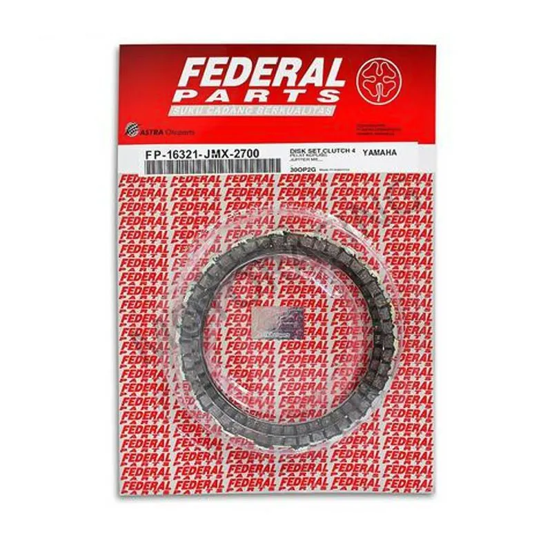 ΣΕΤ ΔΙΣΚΟΙ ΣΥΜΠΛΕΚΤΗ YAMAHA CRYPTON-X 135 FEDERAL (4 ΤΜΧ)