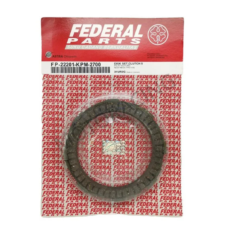 ΣΕΤ ΔΙΣΚΟΙ ΣΥΜΠΛΕΚΤΗ KAWASAKI ZX 130 / MODENAS X-CITE 130 FEDERAL (5 ΤΜΧ)