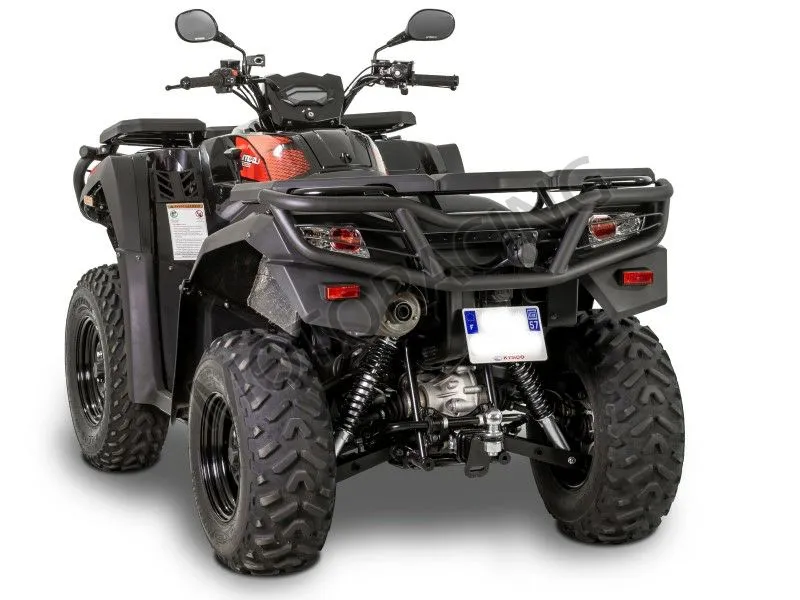 ATV KYMCO MXU 550i 4WD E5 ΑΥΤΟΜΑΤΟ ΜΑΥΡΟ-ΚΟΚΚΙΝΟ