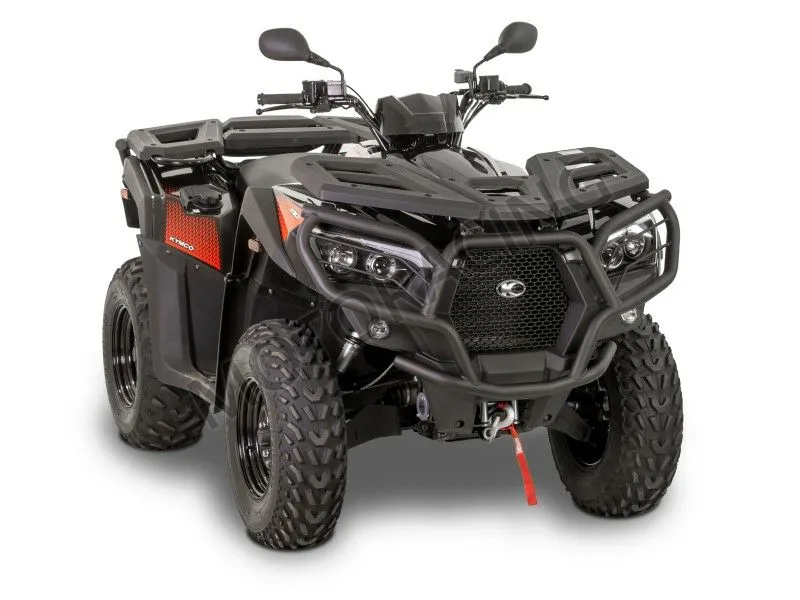 ATV KYMCO MXU 550i 4WD E5 ΑΥΤΟΜΑΤΟ ΜΑΥΡΟ-ΚΟΚΚΙΝΟ