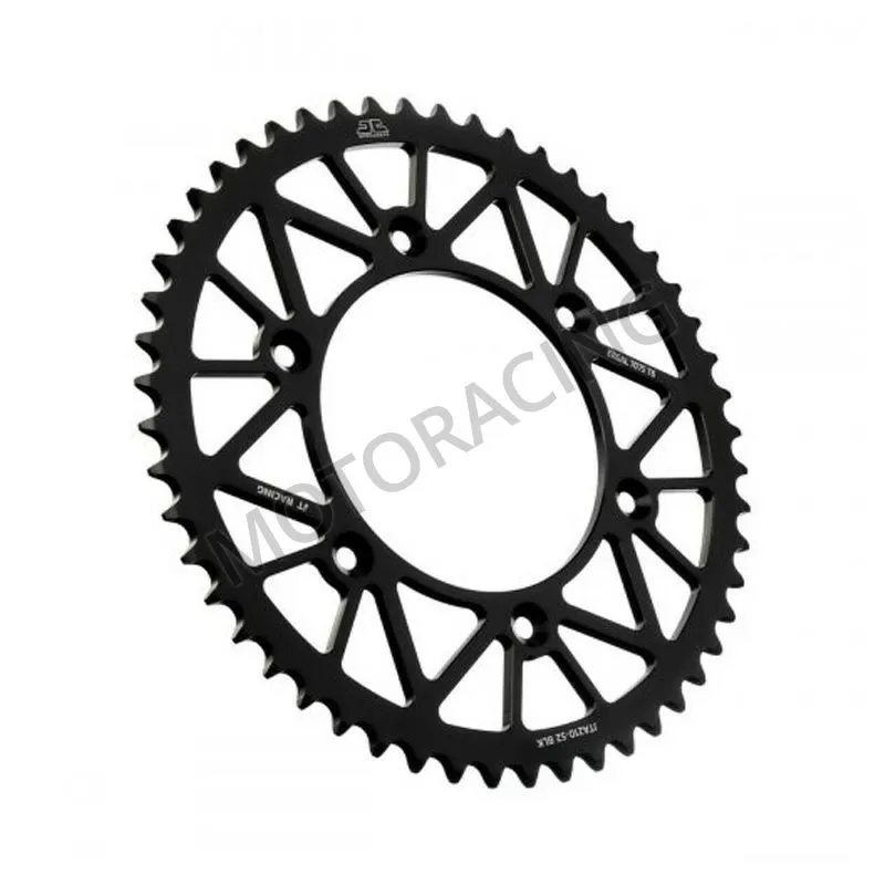 ΓΡΑΝΑΖΙ ΠΙΣΩ HONDA CRF 250R 04'-23' / CRF 450R 02'-24' / CRF 250X 19'-23' JT 53 ΔΟΝΤΙΑ ΑΛΟΥΜΙΝΙΟΥ ΜΑΥΡΟ