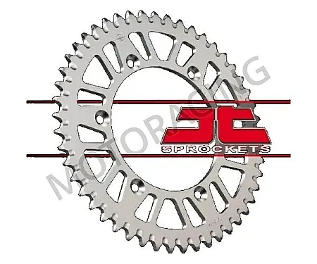 ΓΡΑΝΑΖΙ ΠΙΣΩ YAMAHA YZ 250 99'-12' / WRF 250 07'-09' / WRF 450 03'-08' JT 50 ΔΟΝΤΙΑ ΑΛΟΥΜΙΝΙΟΥ