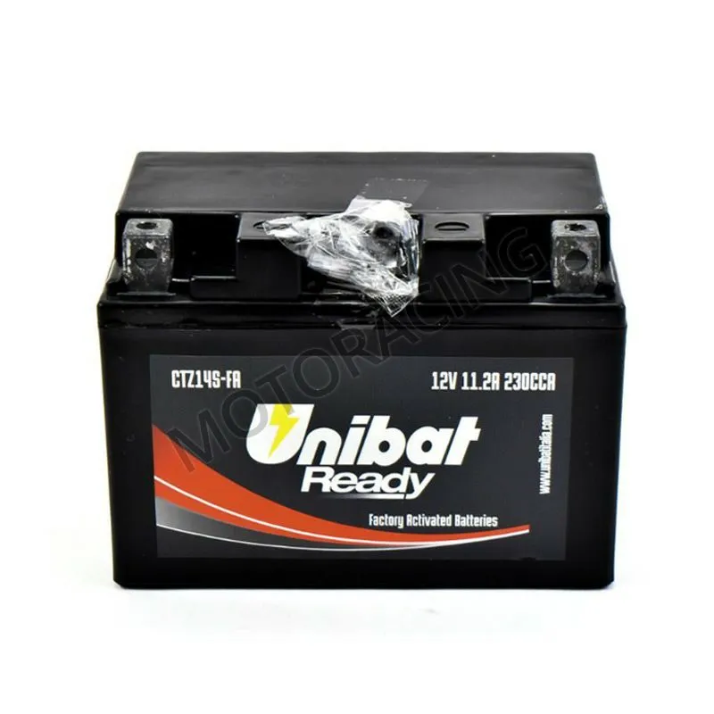 ΜΠΑΤΑΡΙΑ YAMAHA FZ1 1000 FAZER 06'-13' / HONDA XLV 700 TRANSALP 08'-13' UNIBAT 12V 11.2Ah CTZ14-S F.A.