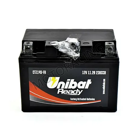 ΜΠΑΤΑΡΙΑ YAMAHA FZ1 1000 FAZER 06'-13' / HONDA XLV 700 TRANSALP 08'-13' UNIBAT 12V 11.2Ah CTZ14-S F.A.