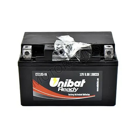 ΜΠΑΤΑΡΙΑ HONDA CB 600F HORNET 09'-13' / CB 1000R 08'-14' / BMW S 1000RR 09'-16' UNIBAT 12V 8.6Ah CTZ10S-S F.A.