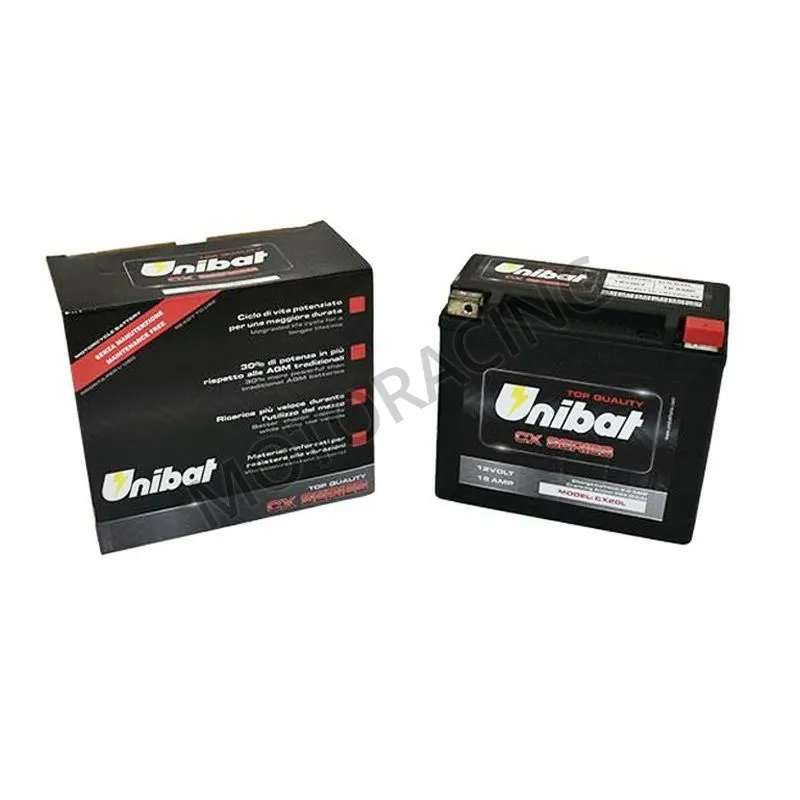 ΜΠΑΤΑΡΙΑ ΜΗΧΑΝΗΣ TRIUMPH TIGER 800 15'-16' / TIGER 1200 12'-13' UNIBAT 12V 18Ah CX20L-U