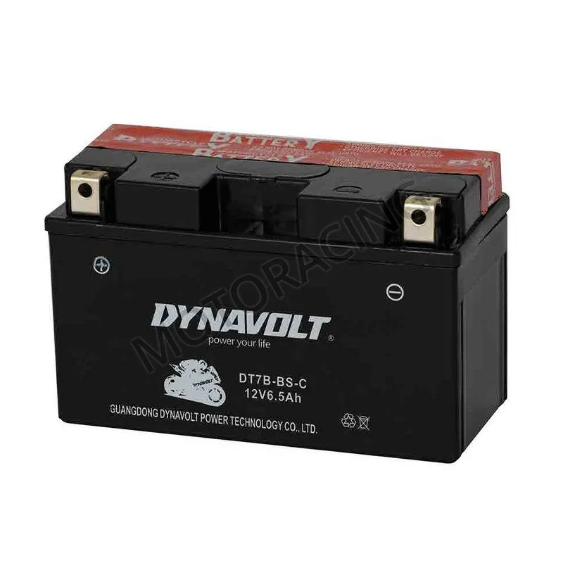 ΜΠΑΤΑΡΙΑ TRIUMPH DAYTONA 675 06'-11' / SUZUKI DRZ 400E, S, SM 00'-12' DYNAVOLT 12V 6.5Ah DT7B-BS-C ΜΕ ΥΓΡΑ