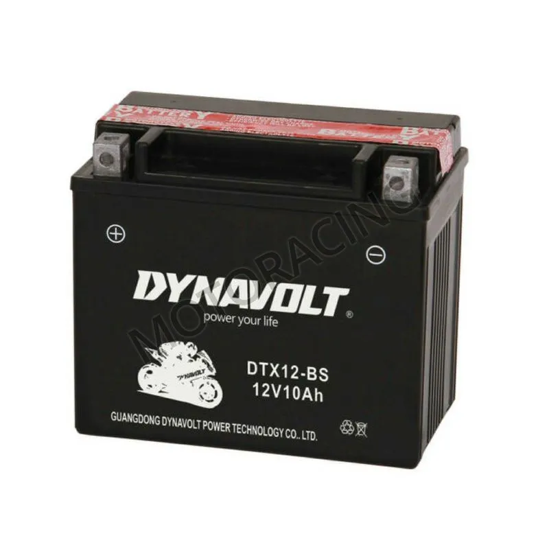 ΜΠΑΤΑΡΙΑ SUZUKI DL 650 V-STROM 04'-16' / KAWASAKI KLE 650 VERSYS 07'-16' DYNAVOLT 12V 10Ah DTX12-BS ΜΕ ΥΓΡΑ