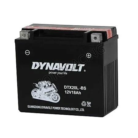 ΜΠΑΤΑΡΙΑ ΜΗΧΑΝΗΣ TRIUMPH TIGER 800 15'-16' / TIGER 1200 12'-13' DYNAVOLT 12V 18Ah DTX20L-BS ΜΕ ΥΓΡΑ